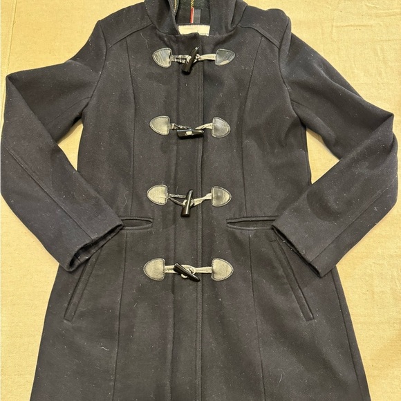Tommy Hilfiger Jackets & Blazers - Tommy Hilfiger Navy Toggle Coat for Women